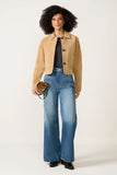 Crop Suede Jacket