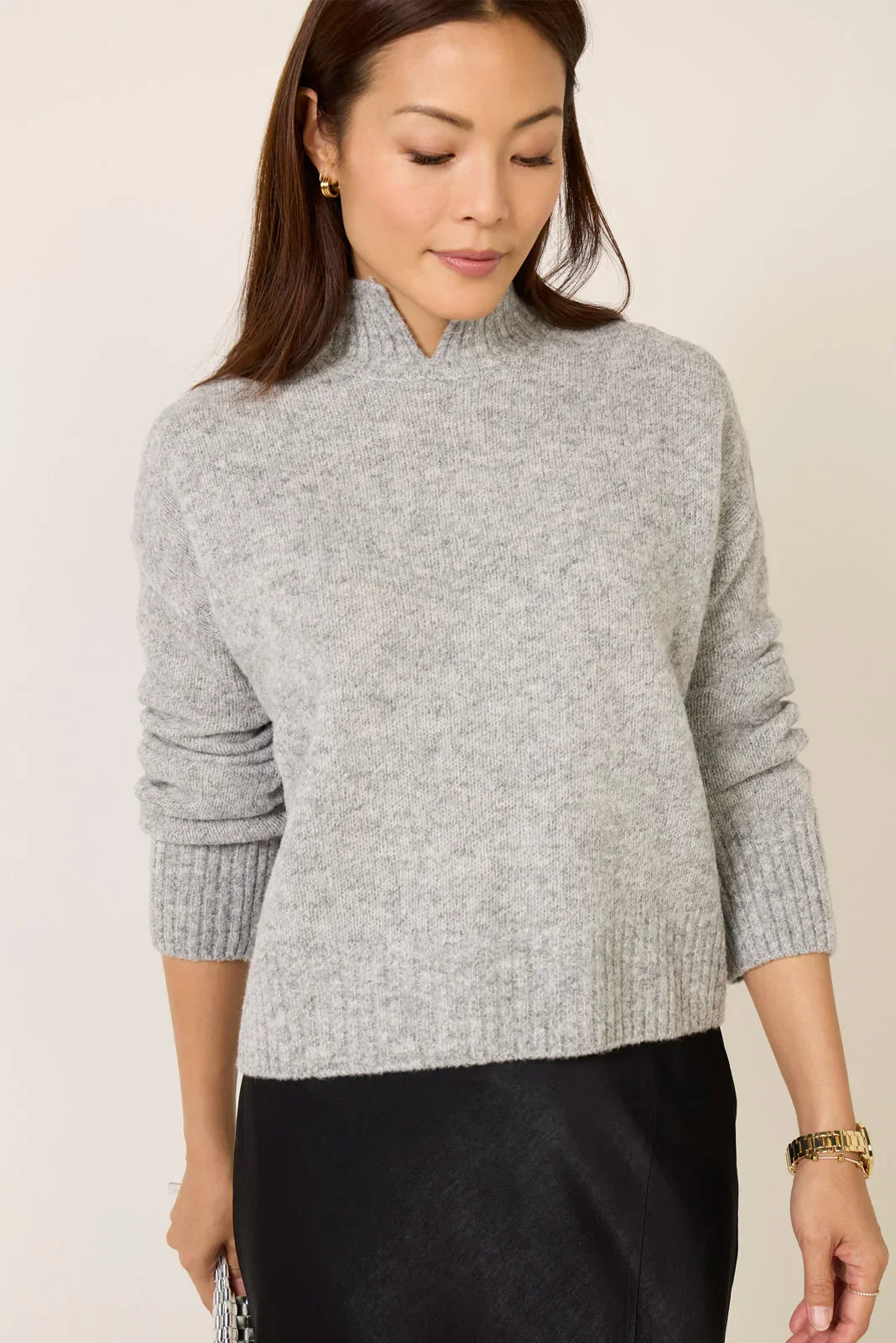 Brielle Mockneck Sweater