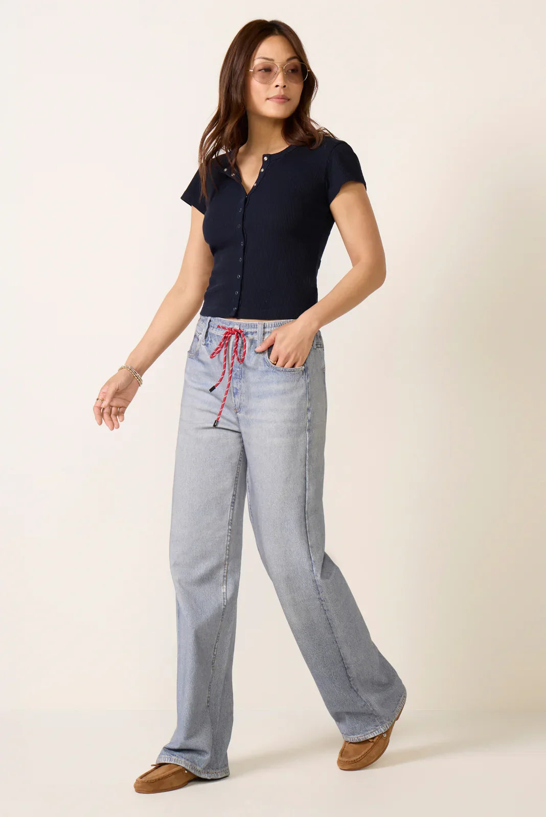 Miramar Drawcord Wide Leg Pant