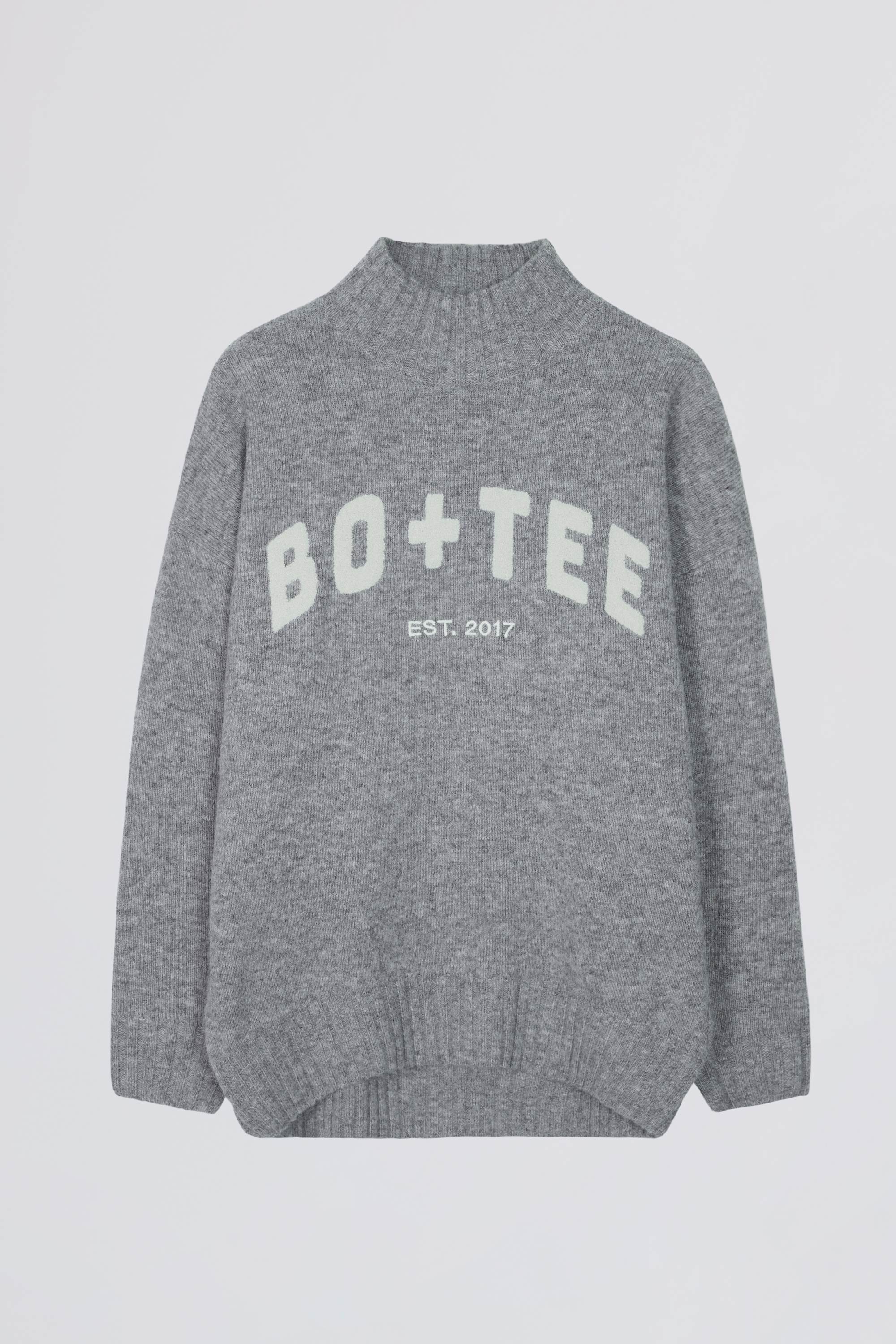 Soft Knit Oversized Jumper in Grey