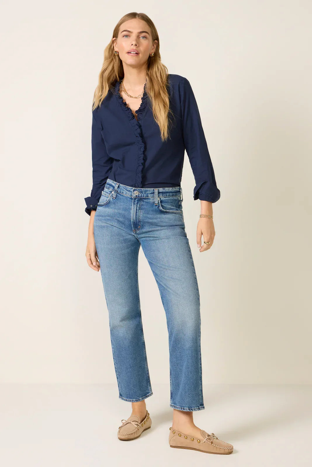 Anissa Straight Leg Jean