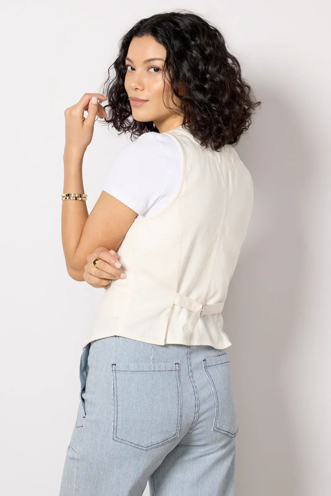 Seamed Vest