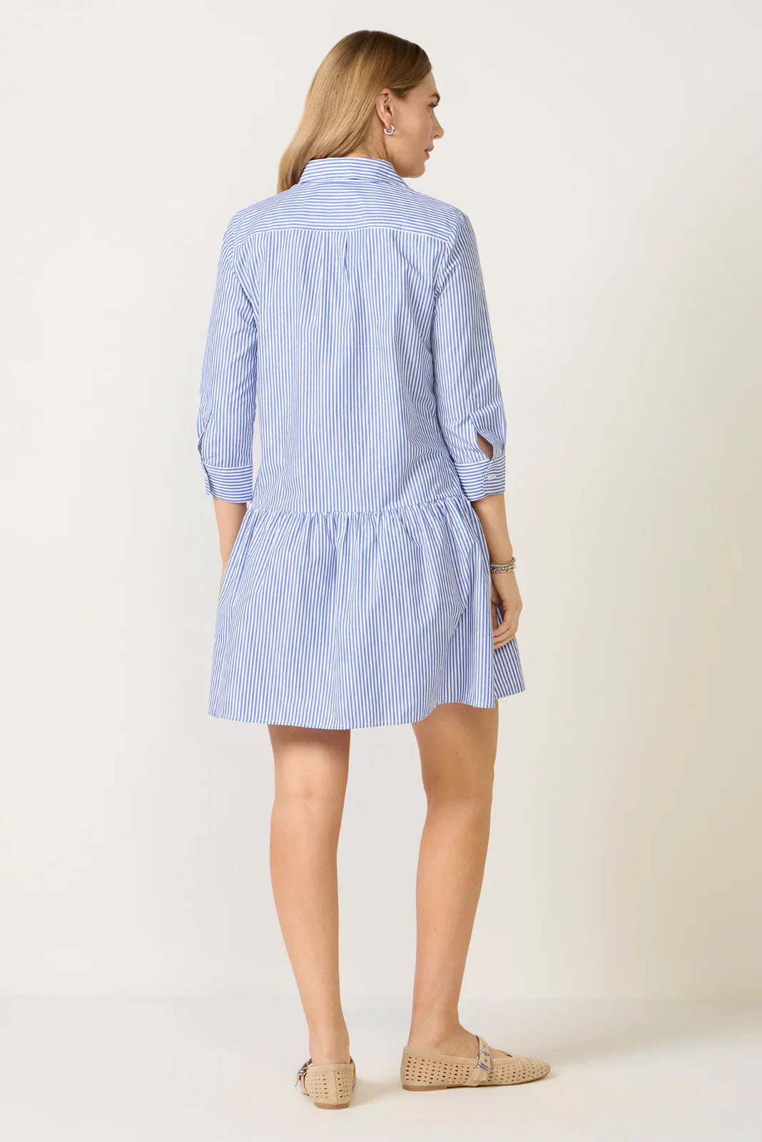 The Drop Waist Shirt Dress