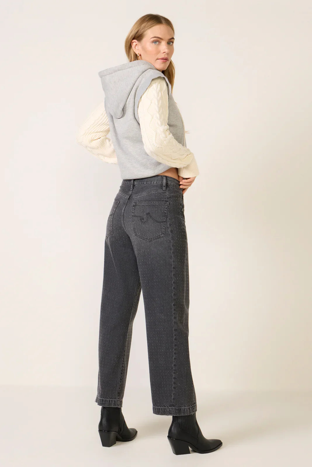 Hattie Sparkle Barrel Jean