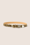 Celine Zebra Multi Loop Belt