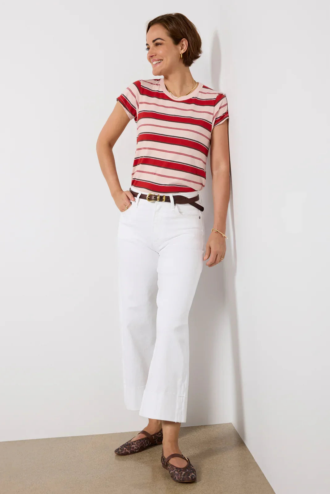 The Slub Stripe Tee