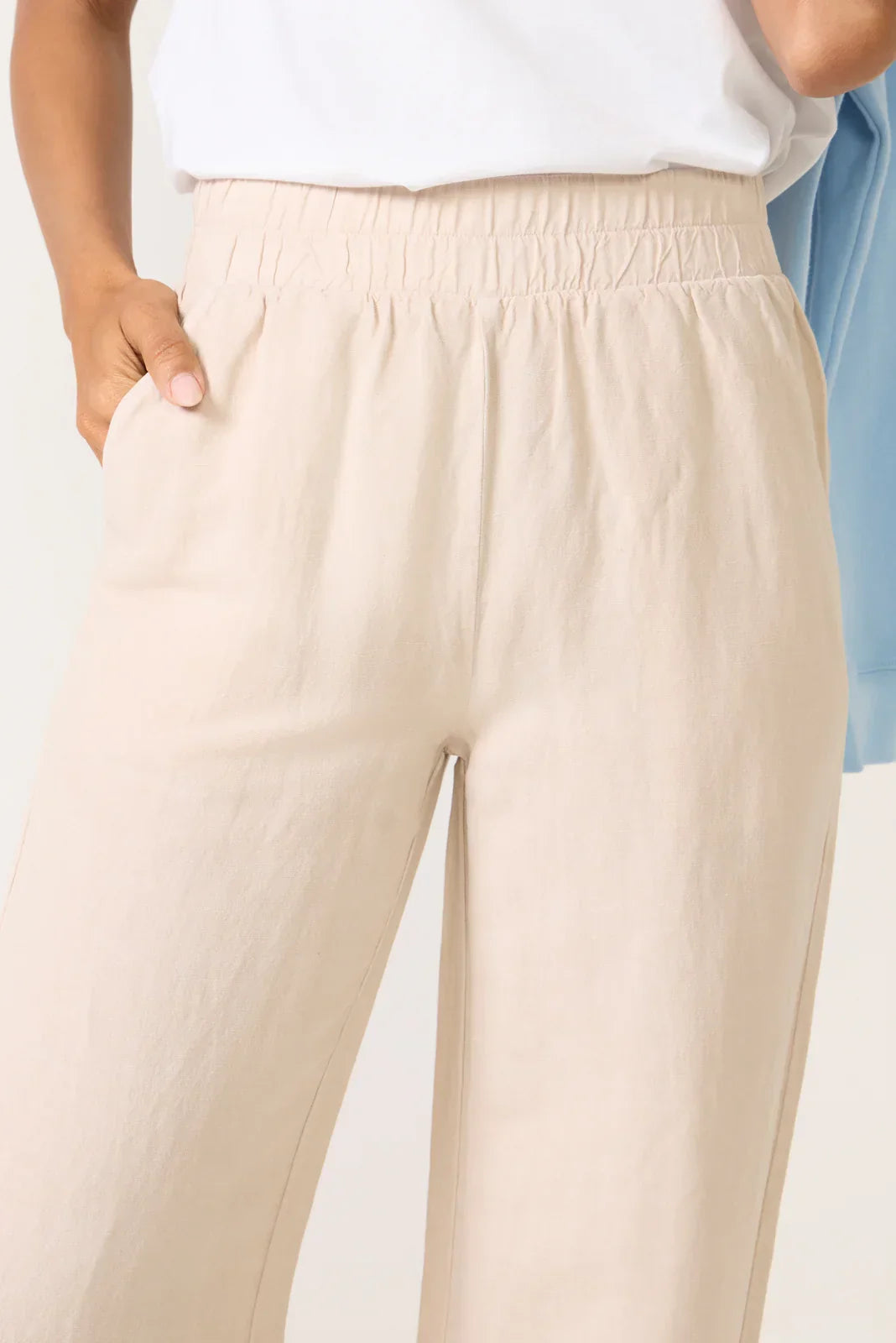 Linen Wide Leg Pant