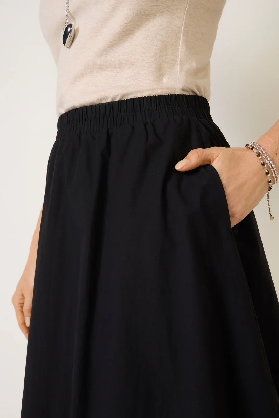 Quin Bubble Maxi Skirt