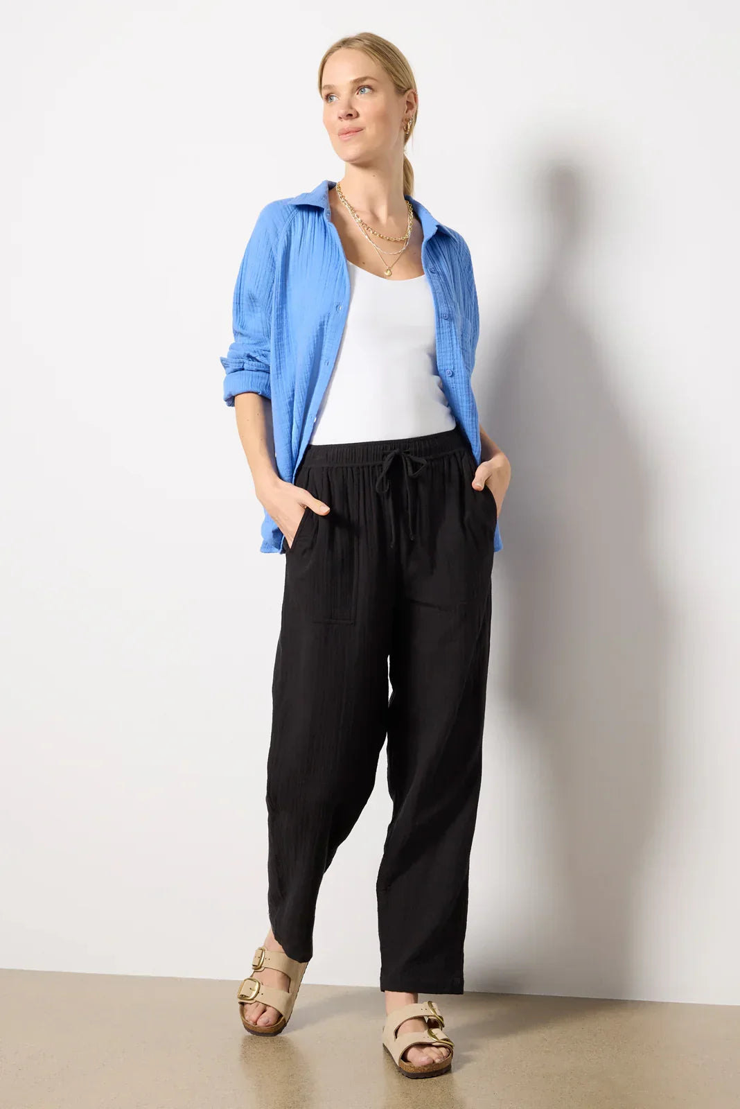Hailey Gauze Pant