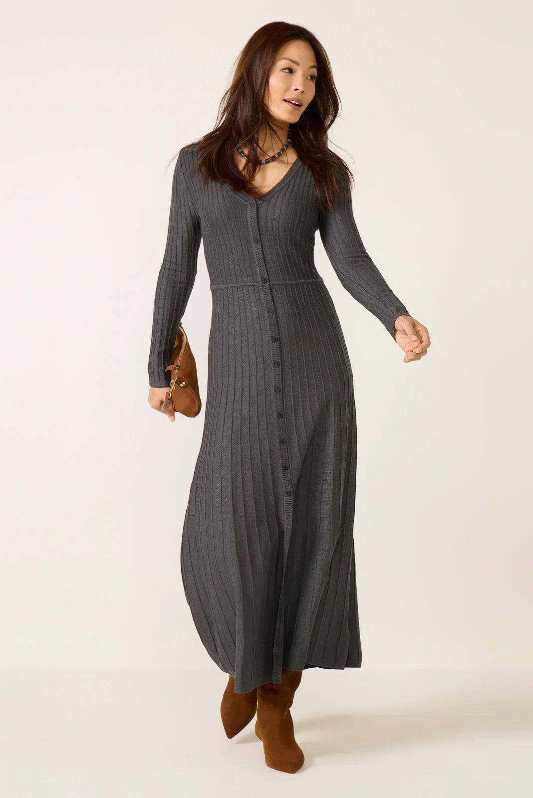 Jasper Midi Sweater Dress
