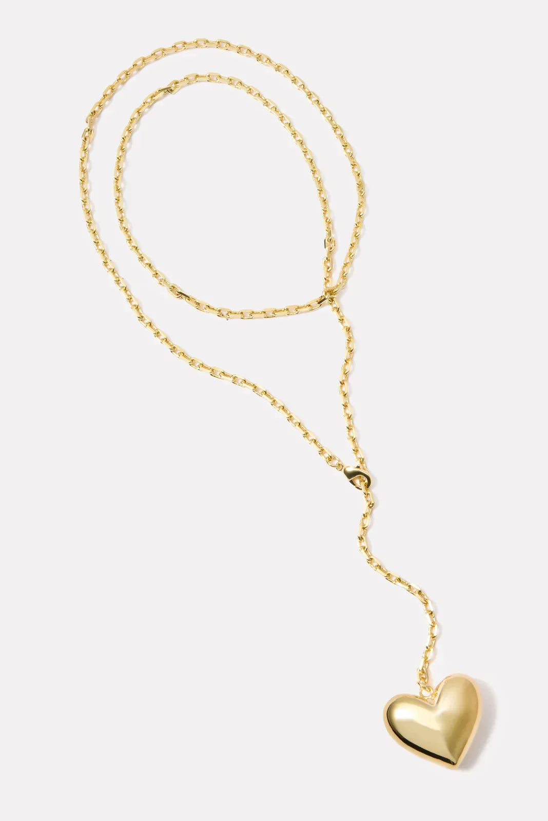 Carina Heart Drop Necklace
