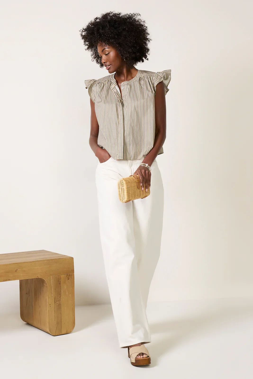 Leona Flutter Top