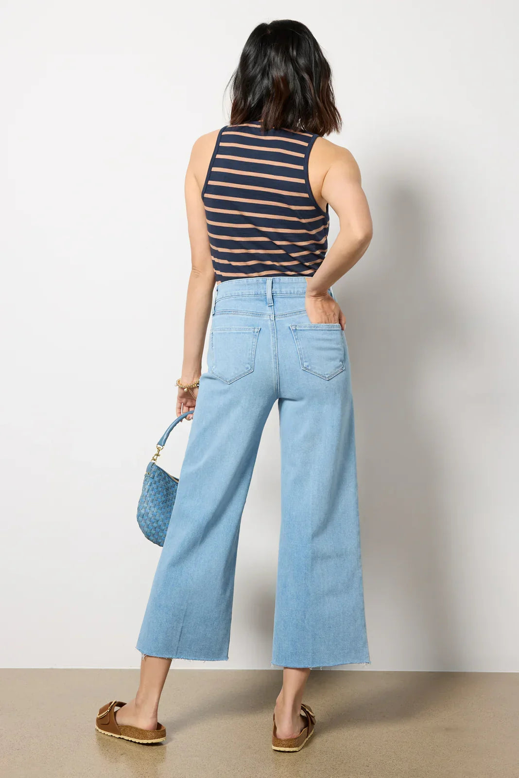 Petite Anessa w Raw Hem