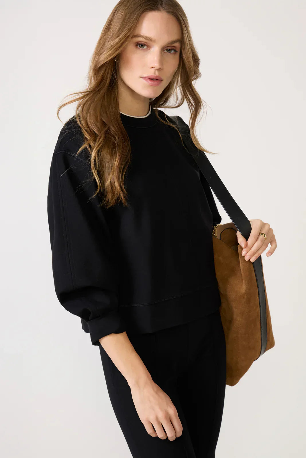 Long Sleeve Crewneck Top