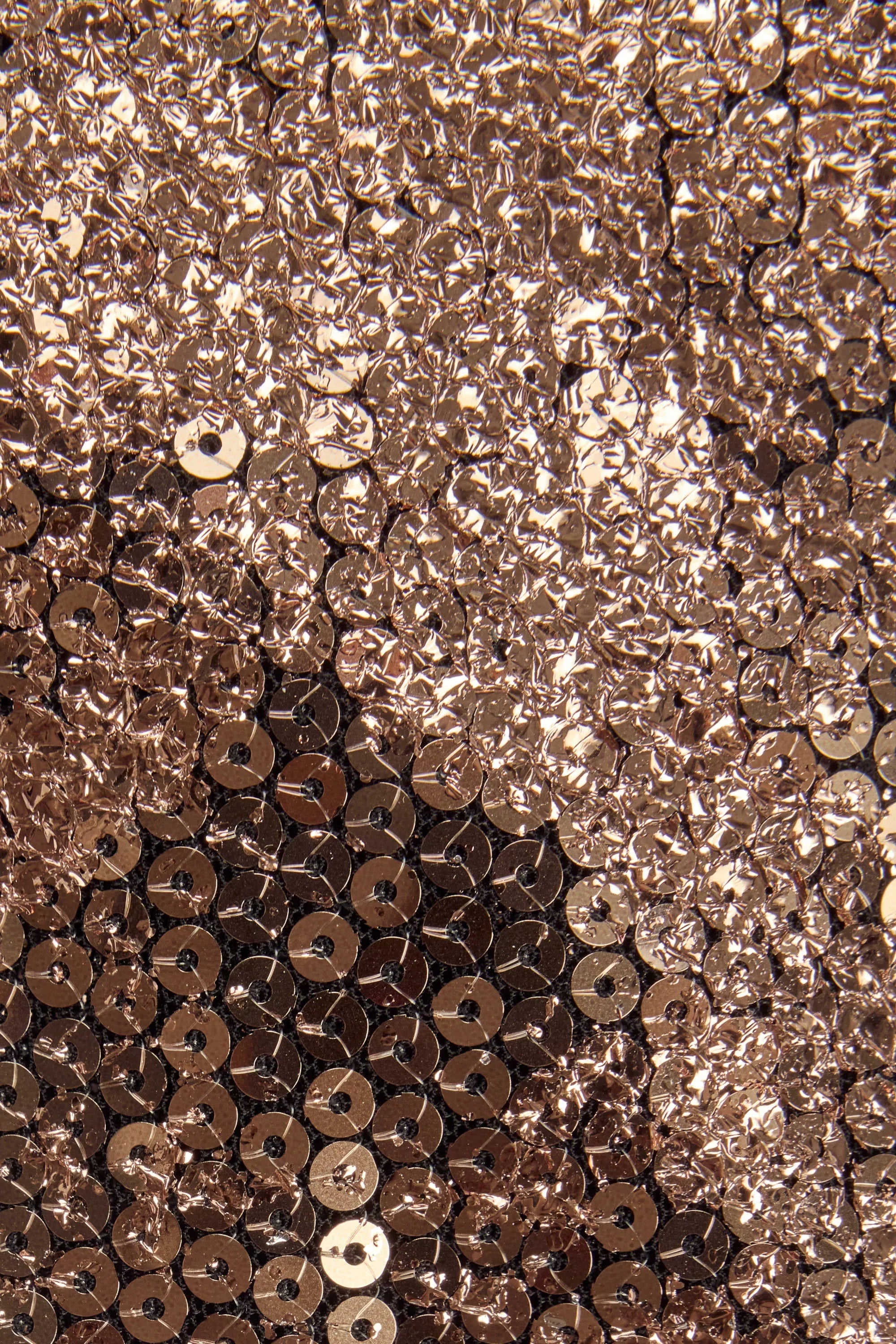 Embellished Corset A line Mini Dress in Black Gold Foil