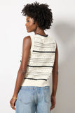 Athena Pointelle Knit Vest