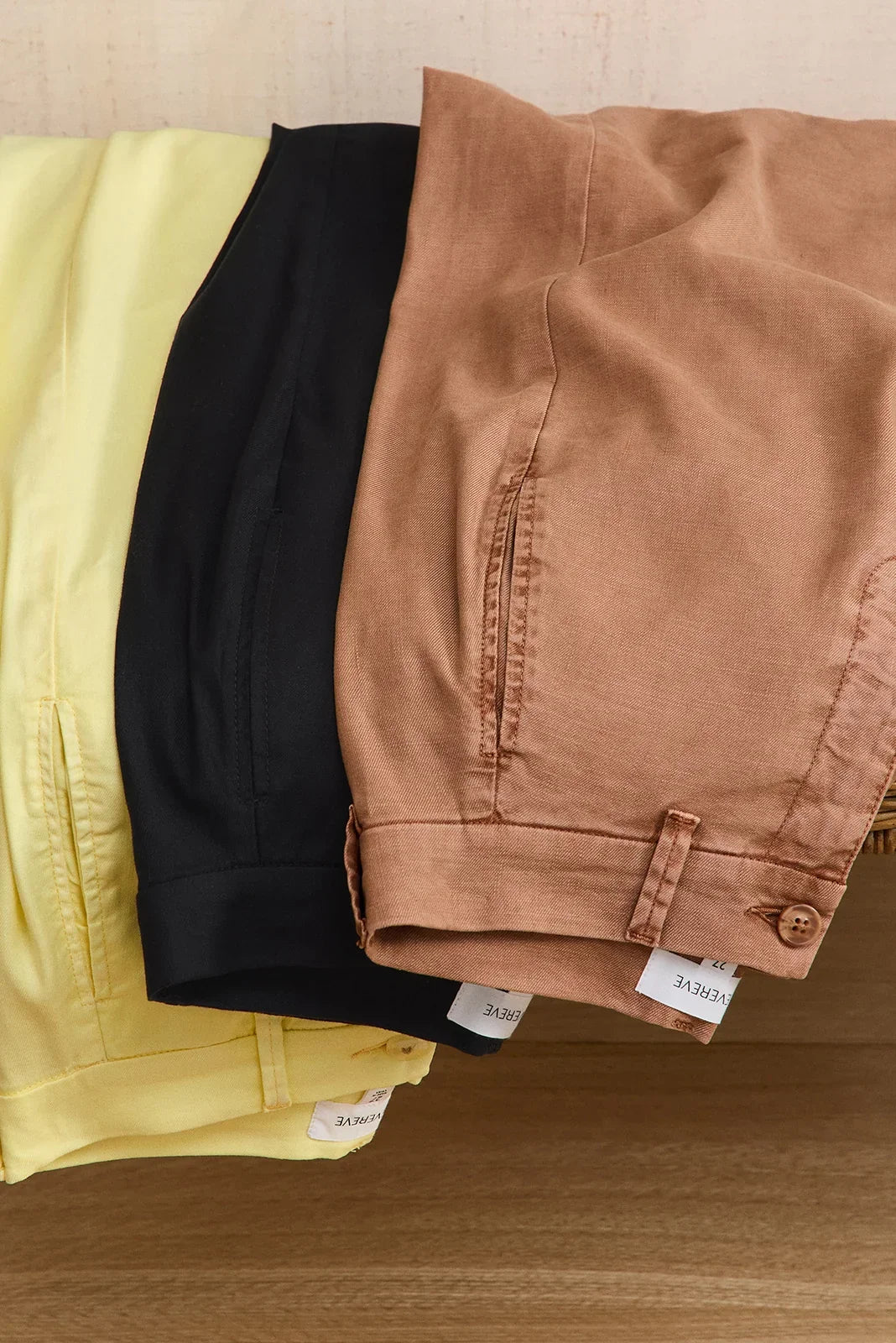 Joelle Stretch Linen Crop Pant