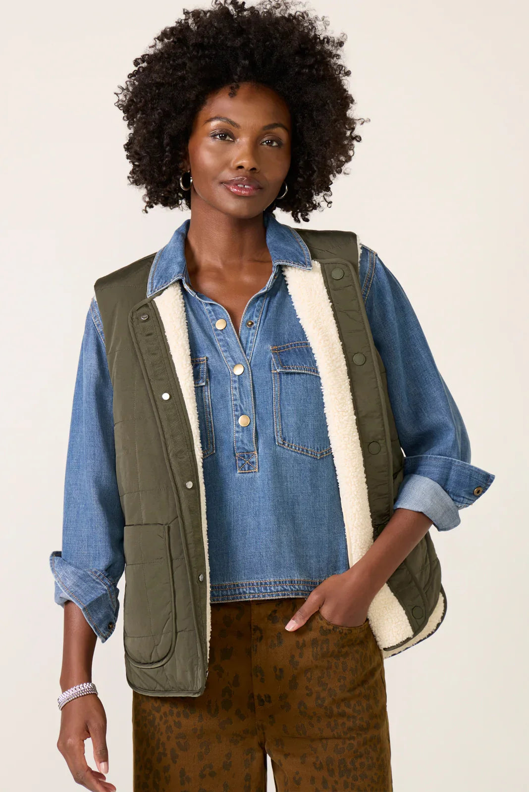Audrea Reversible Gilet